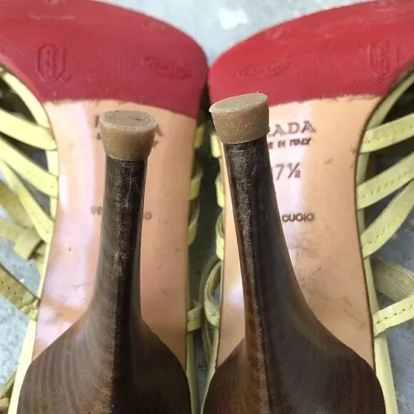 Prada  woven  sandals - Picture 8 of 12